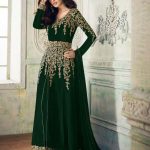 anarkali-for-womens-in-green-color-georgette-with-embroidery-work