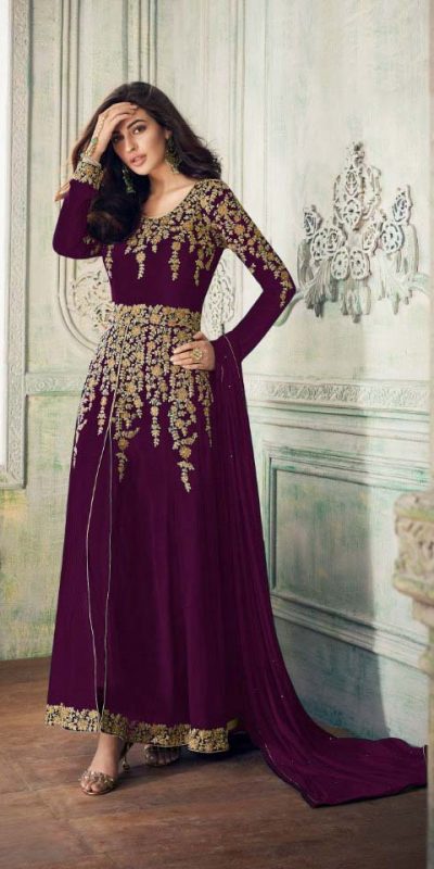 anarkali-for-womens-in-wine-color-georgette-with-embroidery-work