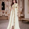 luminous White Color Georgette Embroidery Anarkali Suit Aashirwad 8001 Party Wedding