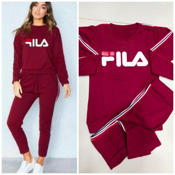 maroon-color-rib-cotton-modern-trendy-wear-track-suit