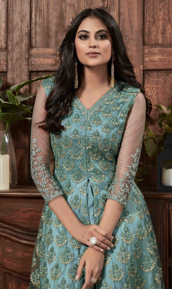 beauteous-sea-green-color-heavy-net-with-embroidery-work-salwar-suit