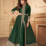 elegant-green-color-georgette-with-embroidery-work-anarkali-suit
