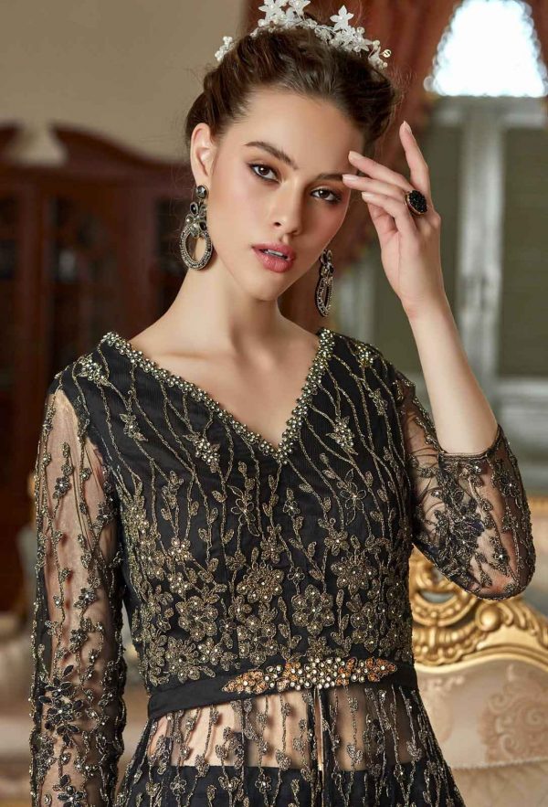 stunning-black-color-heavy-net-with-coding-sequence-work-anarkali