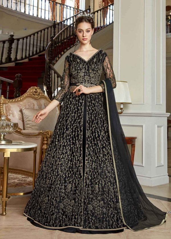 stunning-black-color-heavy-net-with-coding-sequence-work-anarkali