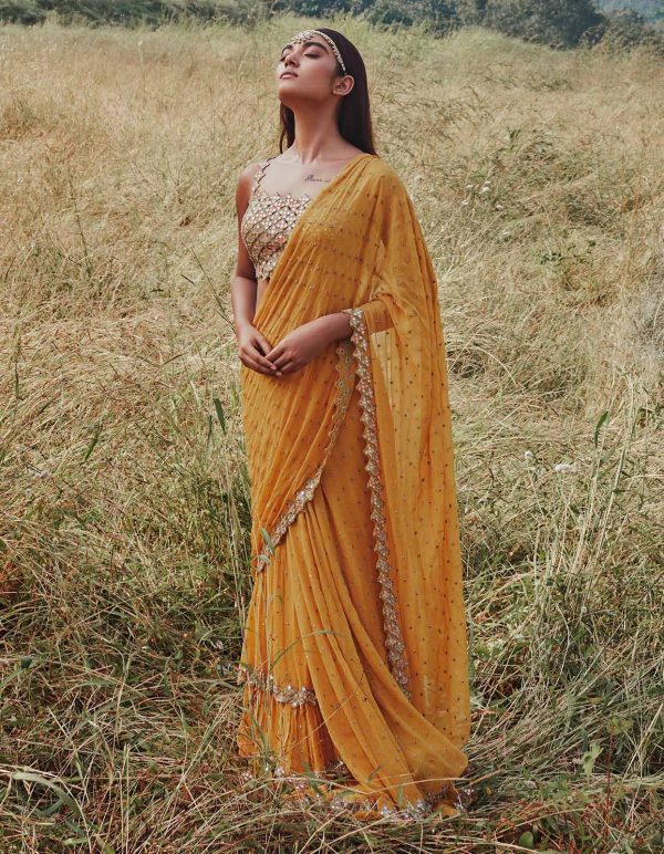 fantastic-yellow-color-georgette-with-real-mirror-work-ruffle-saree