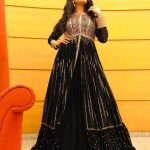 heavenly-black-color-georgette-with-embroidery-sequence-work-gown