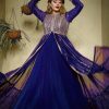 heavenly-blue-color-georgette-with-embroidery-sequence-work-gown