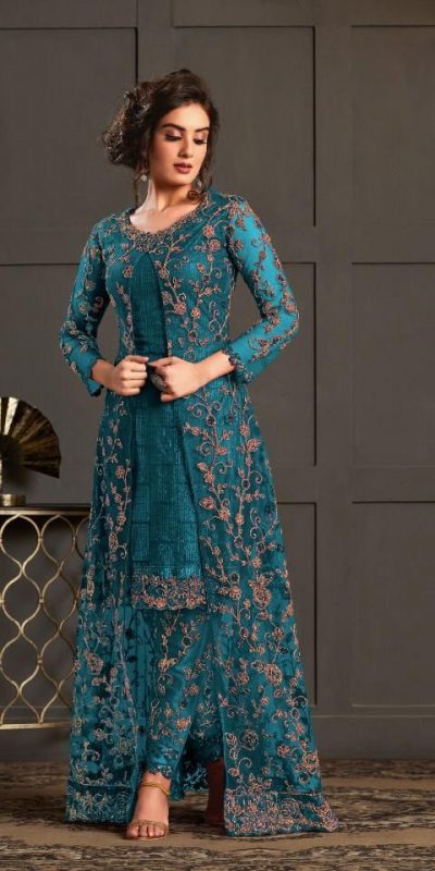 be-attractive-in-peacock-blue-color-net-with-embroidery-sequence-work-salwar-suit