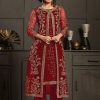 perfect-dazzling-red-color-heavy-butterfly-net-coding-work-salwar-suit