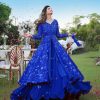 harmonious-blue-color-georgette-with-embroidery-work-party-wear-gown