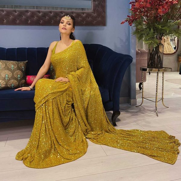 womens-gold-color-party-wear-sequence-sarees