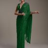 amazing-green-color-heavy-sequence-embellished-party-wear-saree