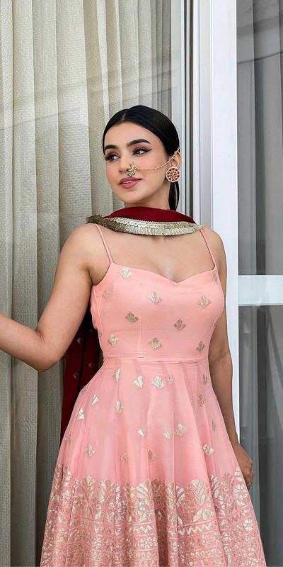 dazzling-pretty-pink-color-heavy-georgette-work-sharara-set