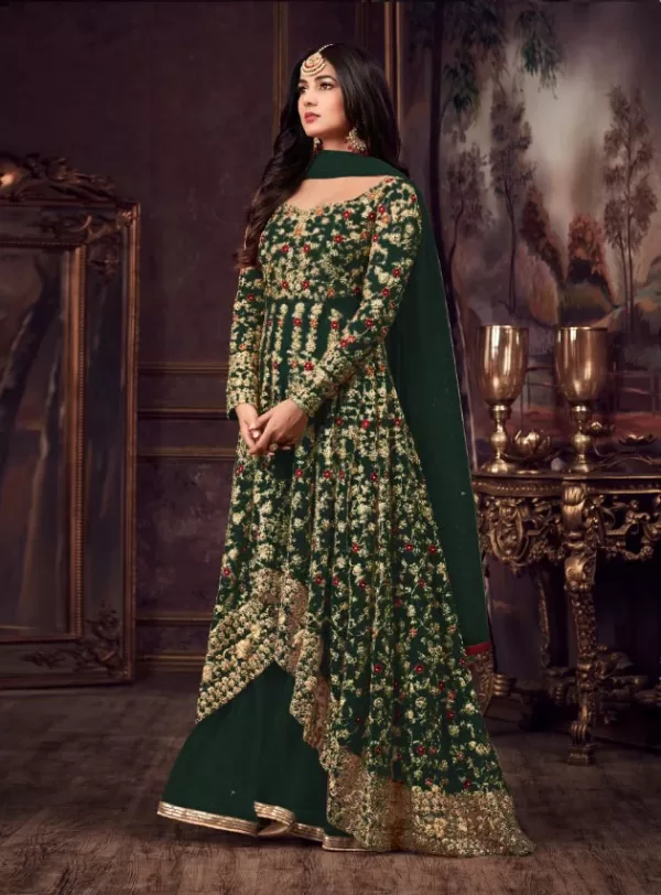 maisha-womens-wear-green-color-heavy-net-embroidered-stone-work-sharara-suit