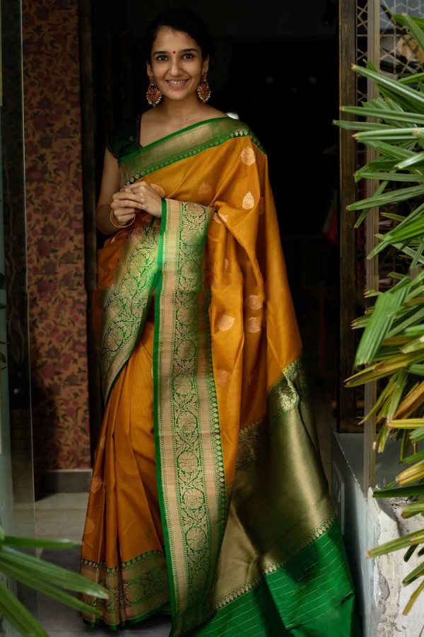 majestic-yellow-color-traditional-silk-with-jacquard-work-saree