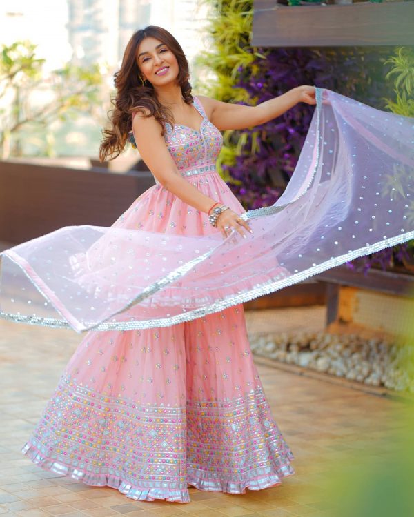 amazing-baby-pink-color-party-wear-embroidery-sharara-suit