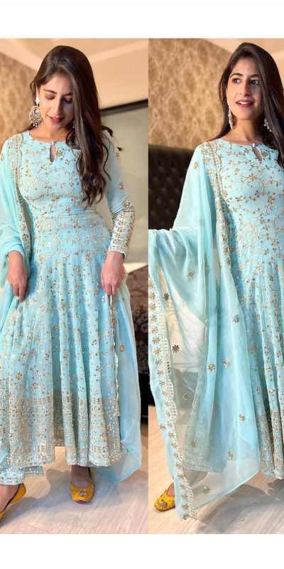 amazing-sky-blue-color-party-wear-heavy-sequence-work-gown
