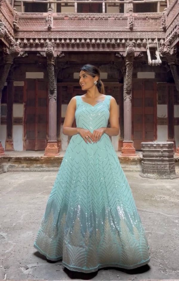 gorgeous-sky-blue-color-heavy-embroidery-sequence-work-party-wear-gown