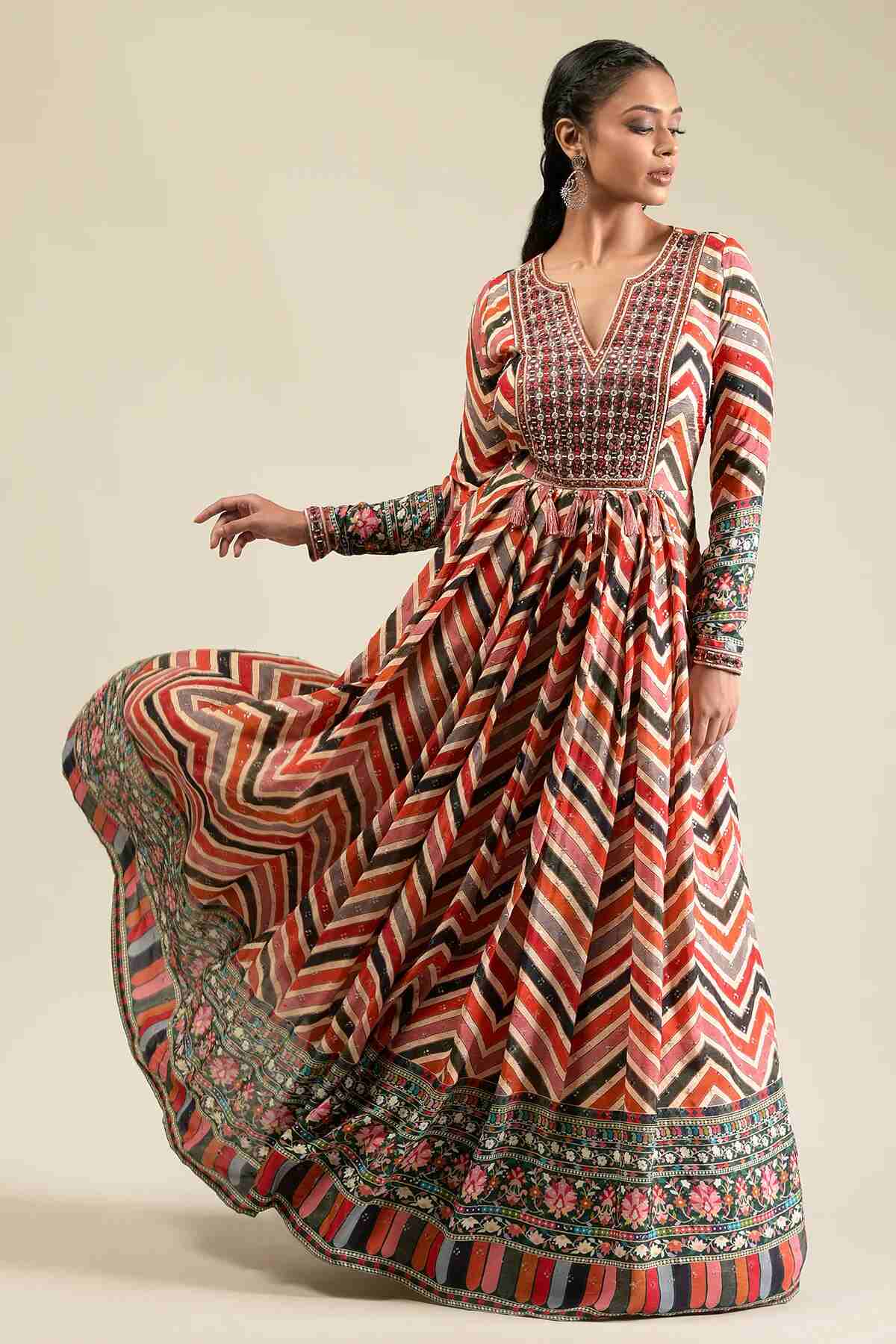 Printed Frock Suit at Rs 1000 | Malad West | Mumbai | ID: 19180484662-mncb.edu.vn