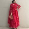 ambient-beautiful-all-new-red-color-printed-gown