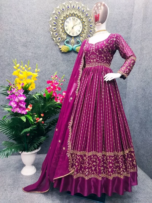 most-selling-pink-color-sequence-work-anarkali-suit