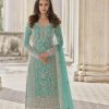 adorable-light-green-color-butterfly-net-and-embroidery-work-sharara