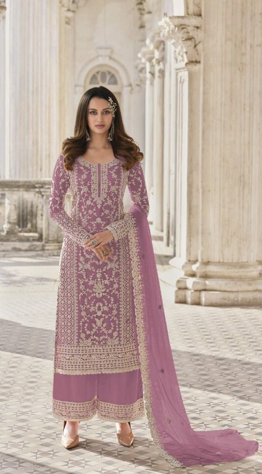 adorable-pink-color-butterfly-net-and-embroidery-work-sharara