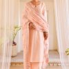 Orange Heavy Georgette Salwar Suit