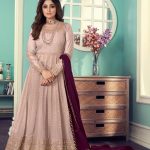 adorable-peach-color-gown-georgette-with-embroidery-work