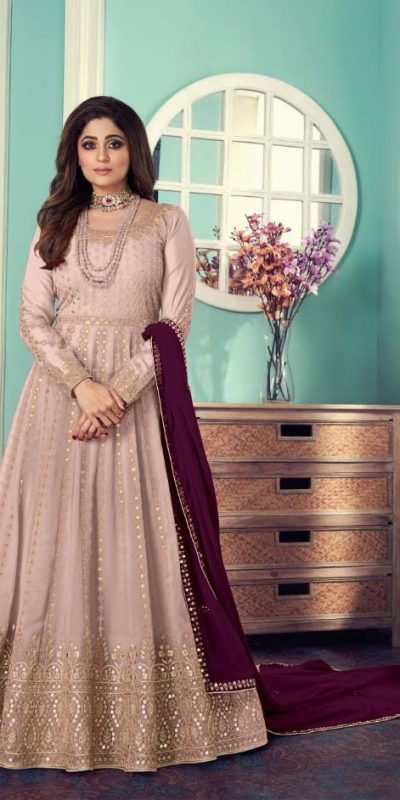 adorable-peach-color-gown-georgette-with-embroidery-work