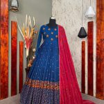 exclusive-fancy-blue-color-multi-thread-embroidery-work-gown