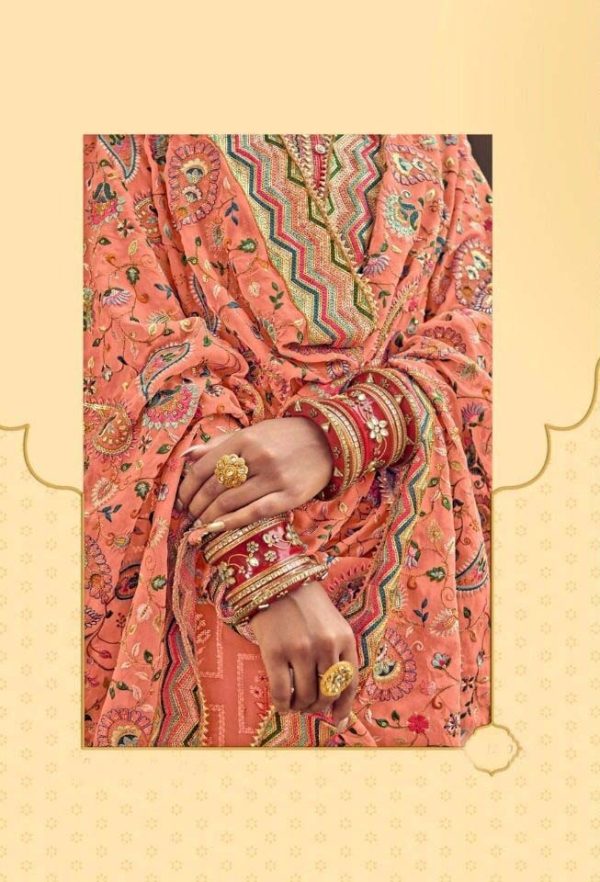 new-exclusive-peach-color-embroidery-work-sharara-suit