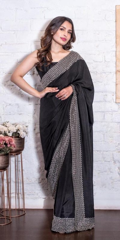 elegant-black-color-kumari-silk-with-sequence-work-saree