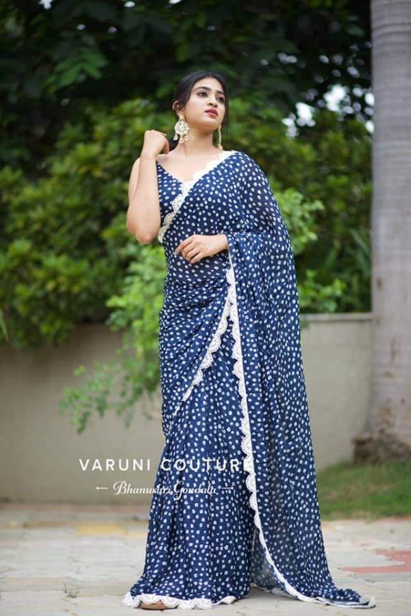 beautiful-blue-color-printed-georgette-with-coding-work-saree
