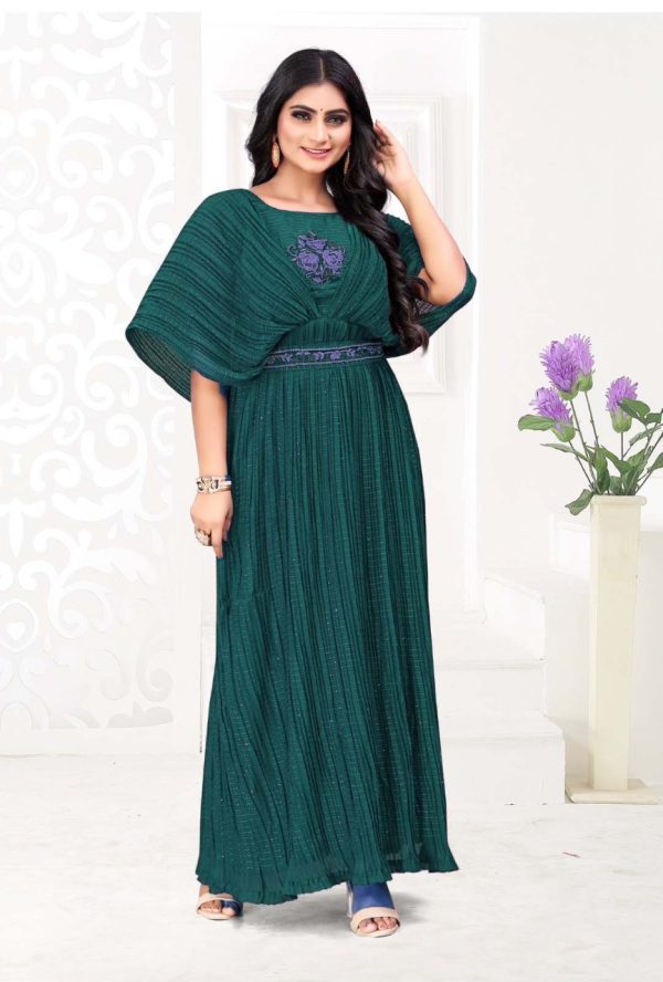 beautiful-green-color-heavy-georgette-with-hand-work-gown