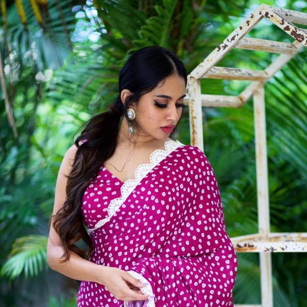 beautiful-pink-color-printed-georgette-with-coding-work-saree