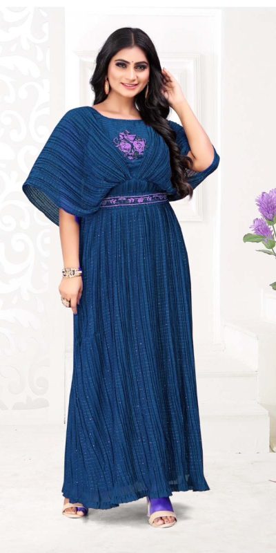 beautiful-sky-blue-color-heavy-georgette-with-hand-work-gown