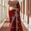 gorgeous-maroon-color-kasturi-silk-with-zari-thread-work-saree