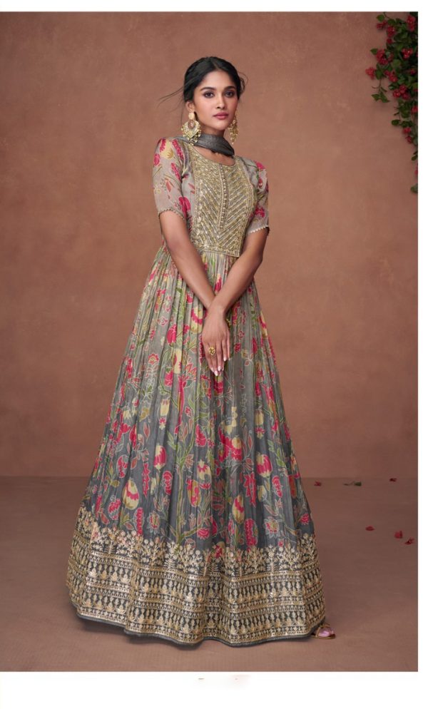 attractive-greay-color-organza-print-silk-with-embroidery-and-sequins-work-anarkali-suit