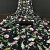 Black Soft Silk Saree Digital Print Saree