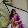 Cream Soft Silk Saree with Pallu Work