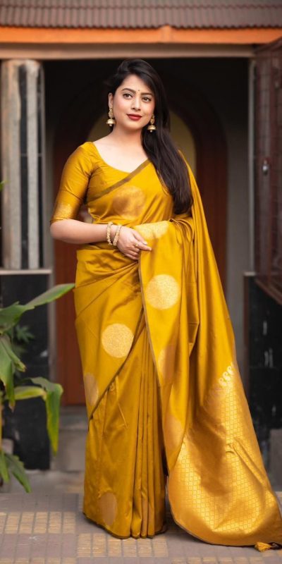 KP 5062 Mastered Gold Color Soft Lichi Silk Cloth Rich Pallu Work Saree Casual, Party Wear, Wedding, Events Etc.   Expected Delivery 4-6 Working Days @ 1299/- | Sarees, Bollywood Sarees, Creative Sarees, Designer Sarees, Embroidered Sarees, Ethnic Saree, Modern Digital sarees, Party Wear Sarees