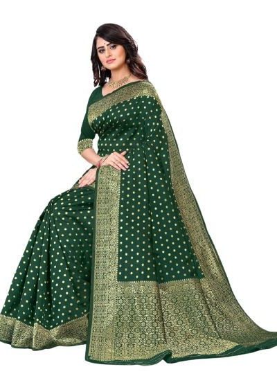 KP 4012 Stone Green Color Soft Lichi Silk Cloth Rich Pallu Work Saree Casual, Party Wear, Wedding, Events Etc. Expected Delivery 4-6 Working Days @ 1349/- | Sarees, Bollywood Sarees, Creative Sarees, Designer Sarees, Embroidered Sarees, Ethnic Saree, Modern Digital sarees, Party Wear Sarees
