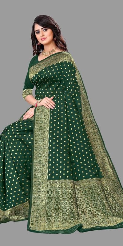 KP 4012 Stone Green Color Soft Lichi Silk Cloth Rich Pallu Work Saree Casual, Party Wear, Wedding, Events Etc. Expected Delivery 4-6 Working Days @ 1349/- | Sarees, Bollywood Sarees, Creative Sarees, Designer Sarees, Embroidered Sarees, Ethnic Saree, Modern Digital sarees, Party Wear Sarees