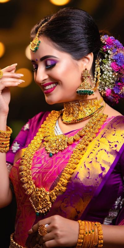 Picturesque Pink Color Soft Lichi Silk Chaks Circle Design Saree