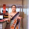 Malty Satin Silk Blouse Digital Printed Saree