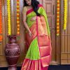 KP 4005 Green Color Soft Lichi Silk Jacquard On All Over Saree Casual, Party Wear, Wedding, Events Etc. Expected Delivery 4-6 Working Days @1449/- | Sarees, Bollywood Sarees, Creative Sarees, Designer Sarees, Embroidered Sarees, Ethnic Saree, Modern Digital sarees, Party Wear Sarees