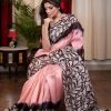 Light Pink Modal Silk Digital Printed All Over Saree