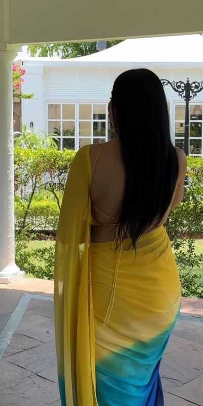 Grand Yellow Color Pure Soft Georgette Silk Design All Over Saree