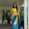 Yellow Soft Georgette Silk Design All Over Saree